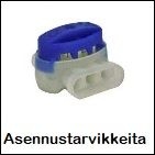 Asennustarvikkeita