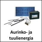 Aurinko-/tuulienergia