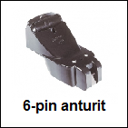 6-pin anturit