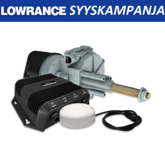 Lowrance/Simrad autopilottisarja kaapeliohjaukseen POINT-1 GPS:llä