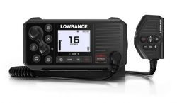 Lowrance LINK-9 VHF-radiopuhelin ja AIS-vastaanotin sisäisellä GPS:llä