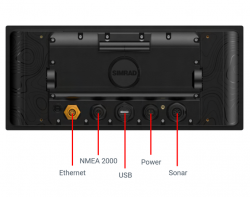 Simrad NSX3015 UltraWide kaikuplotteri Active Imaging 3-in-1 peräpeilianturilla