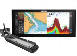 Simrad NSX3015 UltraWide kaikuplotteri Active Imaging 3-in-1 peräpeilianturilla