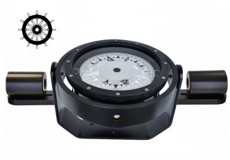 Autonautic C20-00138 sanka-asennettava kompassi 125 mm ruusulla teräsaluksiin