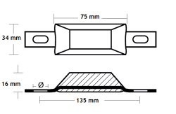 Runkoanodi makea vesi 140 g