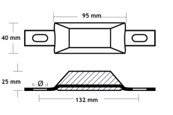 Runkoanodi makea vesi 200 g