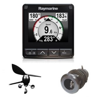 Raymarine i70s monitoimimittari loki/kaiku/lämpö ja tuulianturilla