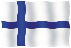 Suomen lippu 55 x 90 cm 