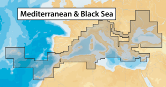 Navionics+ 43XG MEDITERRANEAN & BLACK SEA