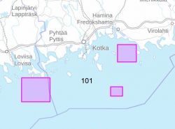 Satamakartta 101, Haapasaari, Saukko, Orregrund 1:20 000 / 1:25 000, 2017