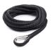 Qvarken Dockline kiinnitysköysi koussilla 14 mm 6 m musta