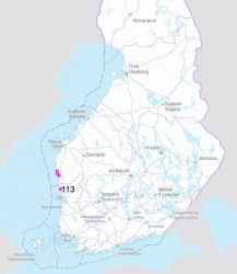 Satamakartta 113, Merikarvia, Kristiinankaupunki & Kaskinen 1: 25 000, 2023