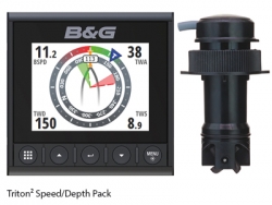 B&G Triton² monitoiminäyttö loki/kaiku-paketti