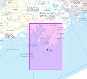 Satamakartta 132, Porkkala-Kantvik 1:25 000, 2021