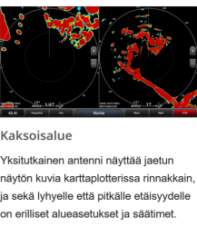 Garmin GMR Fantom 24 Solid-state tutka-antenni