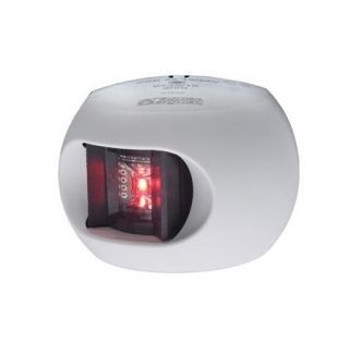 Aqua Signal Serie 34 LED sivuvalo punainen, valkoinen runko