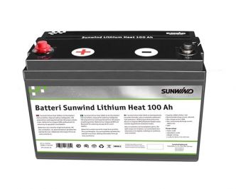 Sunwind Lithium-akku Heat 100 Ah