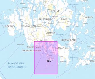 Satamakartta 160, Maarianhamina 1:25 000, 2018