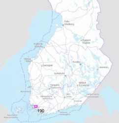Satamakartta 190, Turku 1:20 000, 2017