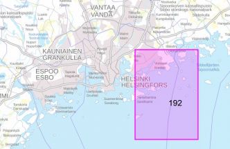 Satamakartta 192, Vuosaari 1:20 000, 2021