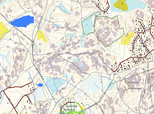 Maanmittauslaitoksen koko Suomen maastokartan asennus 4 gb MSD  muistikortille - Marinea erikoisliike ja verkkokauppa