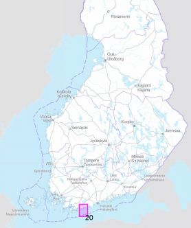 Rannikkokartta 20, Jussarö - Porkkalanselkä, 2014