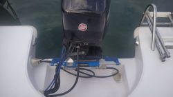 MaviMare GF90BT perämoottorin hydrauliohjaus