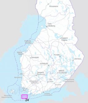 Rannikkokartta 24, Jurmo - Vänö, 2018