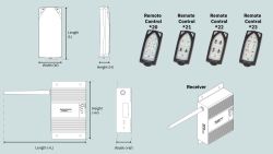 Sleipner Side-Power Kauko-ohjaussarja keulapotkurille ja ankkurivinssille, 12/24V