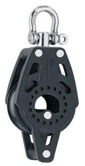 Harken 40 mm Carbo ploki leikarilla ja hunsvotilla