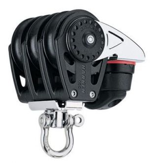 Harken 40 mm Carbo triplaploki lukolla