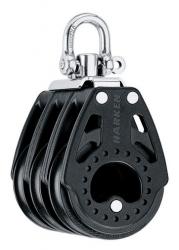 Harken 75 mm Carbo triplaploki leikarilla