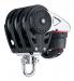 Harken 75 mm Carbo triplaploki leikarilla ja rapulukolla