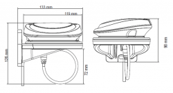 Simrad/Lowrance/B&G Precision-9 NMEA2000 Kompassianturi