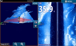 Pohjan muodot voidaan näyttää jopa 183 metrin leveydeltä todella yksityiskohtaisina ja tarkkoina kuvina.  StructureScan® 3D tarjoaa useita eri katselutiloja, mukaan lukien kaksiulotteinen DownScan Imaging™ ja StructureScan® HD sekä uusi, todenmukainen kolmiulotteinen katselu.  Esiasetettujen katselukulmien ja ScanTrack™-katselukulman hallintatilan avulla voi säätää veneenalaista näkymää ja perspektiiviä. Yhdistelemällä säädettäviä HD- ja 3D-näkymiä pääset paremmin perille kalojen sijainnista.