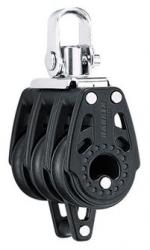 Harken 29 mm Carbo triplaploki leikarilla ja hunsvotilla