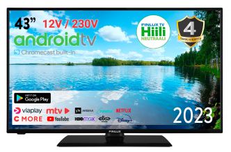 FINLUX 43M8ECI-12 43" (2023) ANDROID SMART LED-TELEVISIO12V/230V