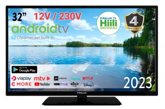 FINLUX 32" M80 ANDROID SMART LED-TELEVISIO 12V