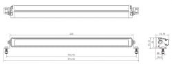 Hanma LED lisävalopaneeli 20", 12/24V
