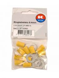 Rengasliitin M8 10 kpl pakkaus