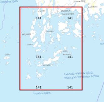 Satamakartta 141, Taalintehdas - Kasnäs 1:20 000, 2026