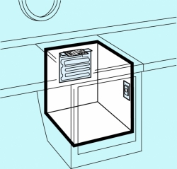 Dometic ColdMachine CU-55 kompressori + VD-01 höyrystin