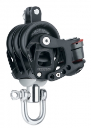 Harken 45 mm Element triplaploki leikarilla, hunsvotilla ja lukolla