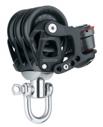 Harken 60 mm Element triplaploki leikarilla ja lukolla