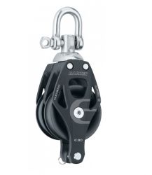 Harken 80 mm Element tuplaploki leikarilla ja hunsvotilla