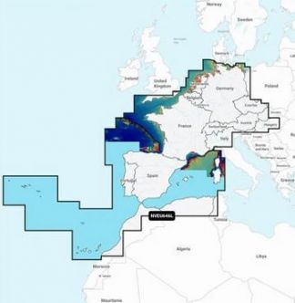 Garmin Navionics Vision+ NVEU646L Eurooppa, keskinen ja läntinen