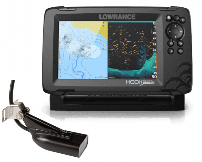 Lowrance HOOK Reveal 7 SplitShot kaikuluotain/karttaplotteri - Marinea  erikoisliike ja verkkokauppa