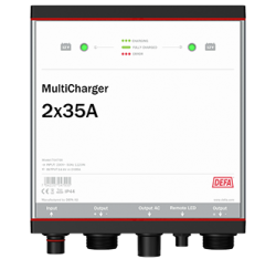 Defa PowerSystems MultiCharger 2x35A maasähkölaturi