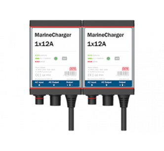 Defa PowerSystems MarineCharger 2x12A maasähkölaturi