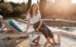 727 Sailbags Sandy olkalaukku, pellava